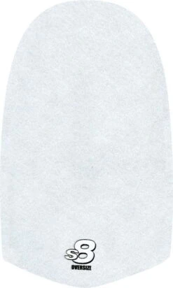 Dexter White Microfiber Oversized Slide Sole (S8)