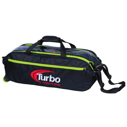 Turbo Pursuit Slim Triple Tote/Roller Lime/Black Turbo Pursuit Slim Triple Tote/Roller Lime/Black -Bowling Store 1ca7a373 a933 4146 b6ba f5cd97cd47de