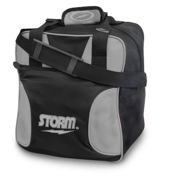 Storm Solo Single Tote Black/Silver Storm Solo Single Tote Black/Silver -Bowling Store 1ea08581 224b 4506 ac66 cee134fab4c5