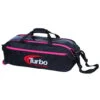 Turbo Pursuit Slim Triple Tote Pink/Black -Bowling Store 3c700d17 b08c 47e1 bfbb 09423cd00f32