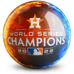 OnTheBallBowling MLB Houston Astros 2022 World Series Champs Ball