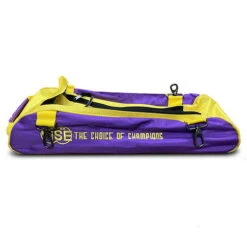 Vise 3 Ball Add-On Shoe Bag Purple/Yellow