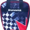 Brunswick Spark Single Tote Checkered Flag -Bowling Store 562d3519 4eea 484e 9369 75676508af43
