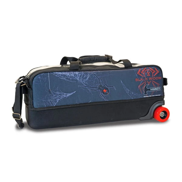 Hammer Dyesub Triple Tote Black Widow Hammer Dyesub Triple Tote Black Widow -Bowling Store 70832e62 0b7a 433d 9984 1d03954ab751