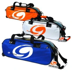 Genesis Sport Triple Roller/Tote White -Bowling Store 71246bde 7905 4e42 ab16 32eb7ae57367