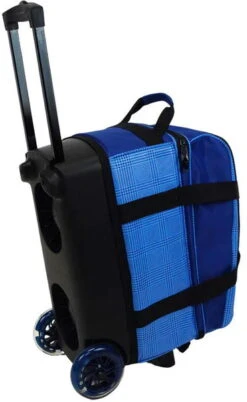 Elite Deluxe 2 Ball Roller Navy Plaid -Bowling Store 7d54fb83 3671 4920 b865 ba177d5a149b