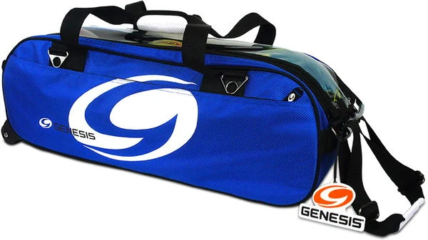 Genesis Sport Triple Roller/Tote Blue Genesis Sport Triple Roller/Tote Blue -Bowling Store 876442cd a369 4a63 a360 6f352bf9e414
