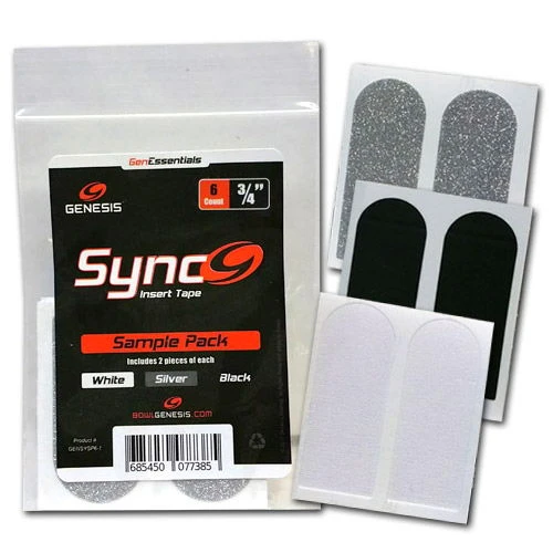 Genesis Sync Sampler Pack 3/4" Insert Tape 6ct Genesis Sync Sampler Pack 3/4" Insert Tape 6ct -Bowling Store 8810ef25 3edd 4936 9df6 6848ad98d4a6