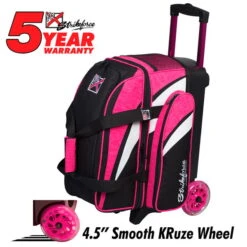 KR Strikeforce Cruiser Double Roller Pink -Bowling Store a7a1cd96 604f 4d18 b7d2 e5f252e4f516