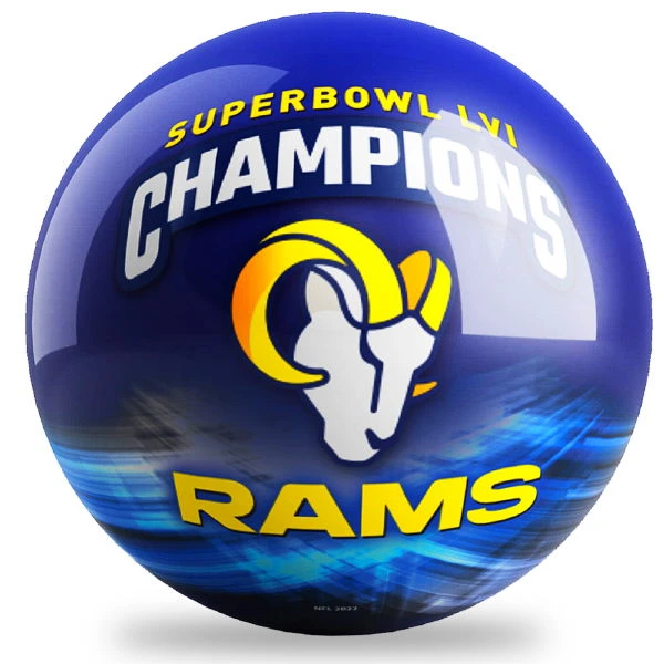 OnTheBallBowling Super Bowl LVI Champions LA Rams Ball OnTheBallBowling Super Bowl LVI Champions LA Rams Ball -Bowling Store be77474f f53b 4fd9 a17c 11aa334c8e4c