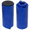 Turbo Switch Grip Blue Inner Sleeve W/Urethane Solid Black 1 1/4