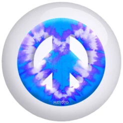 OnTheBallBowling Meyoto Blue Heart Tie Dye